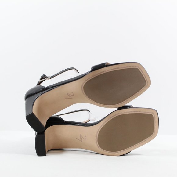 27 Edit Naturalizer Iriss Ankle Strap Sandal - Black 7 Wide - Picture 4 of 5